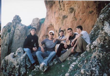 nous les 4 a la montagne