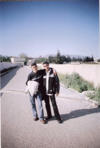 moi et ibrahim a la fac